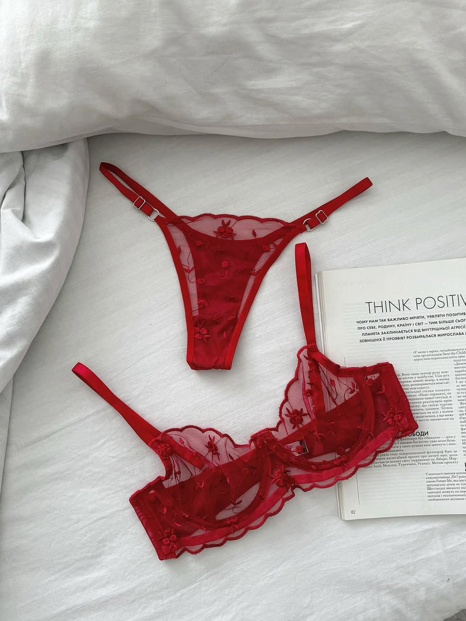 Carmine Bralet Set