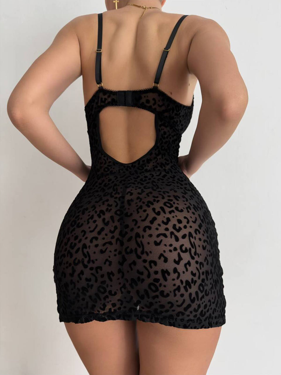 Mia Siyah Babydoll